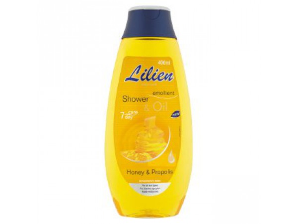 Lilien Body Care Гель для душа "Honey & propolis" масляной, 400 мл